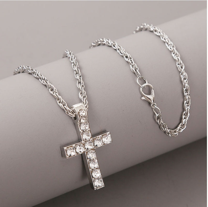 Alloy Elegance Clavicle Chain Necklace