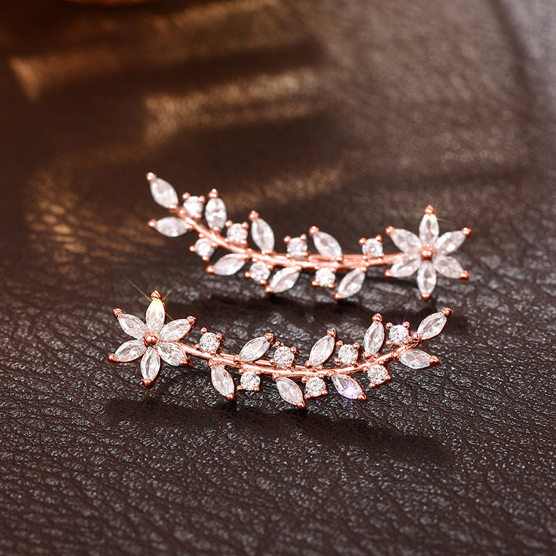 Diamond Blossom Celebrity Earrings