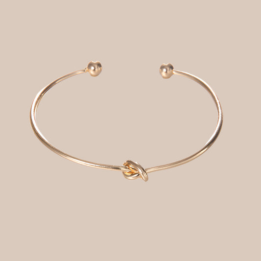 Timeless Arrow Knot Cuff Bracelet