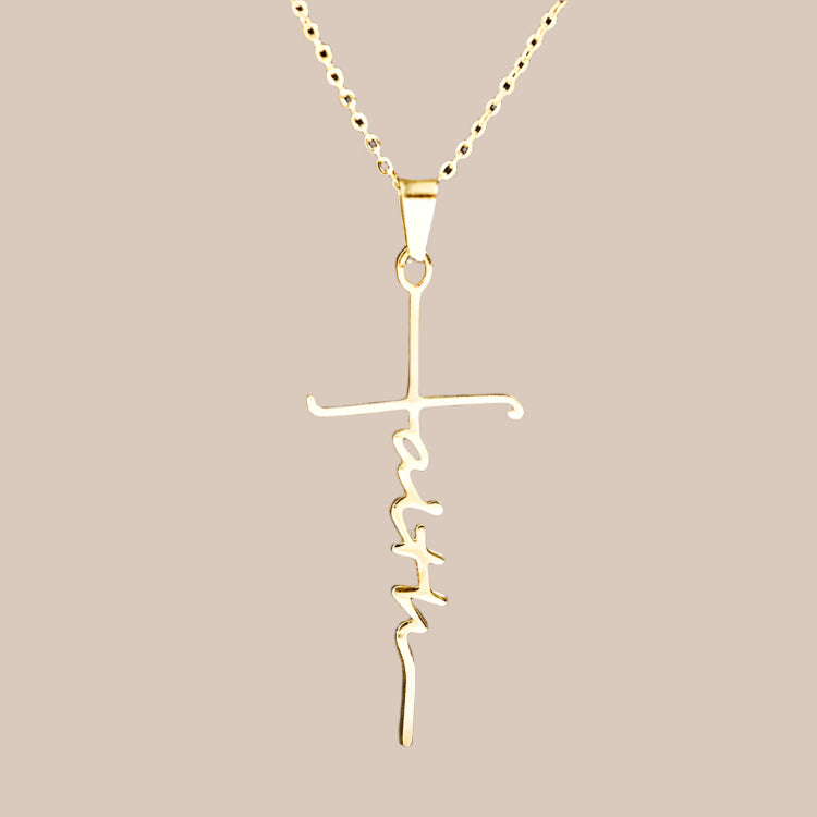 Eternal Faith Stainless Steel Necklace