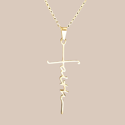 Eternal Faith Stainless Steel Necklace