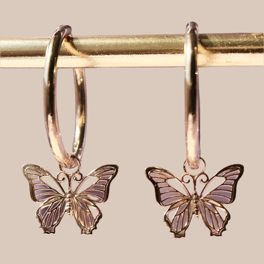 Exquisite Butterfly Stud Earring