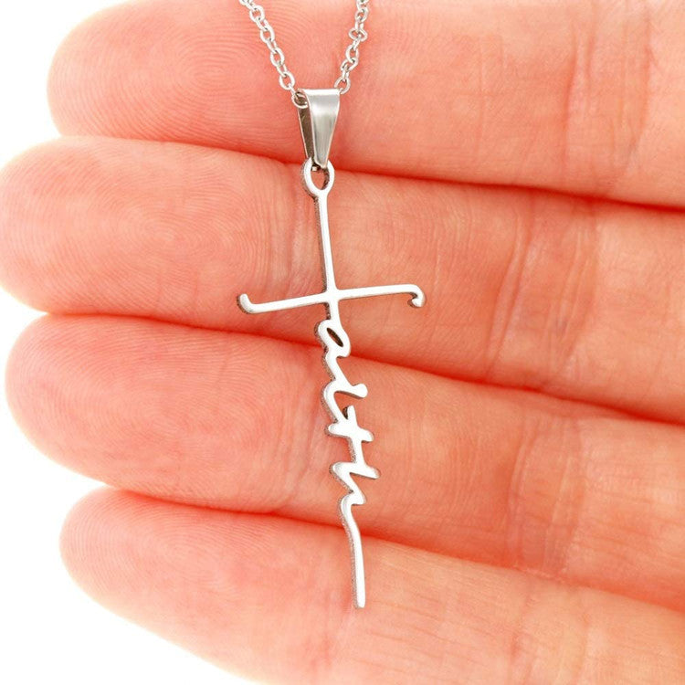 Eternal Faith Stainless Steel Necklace