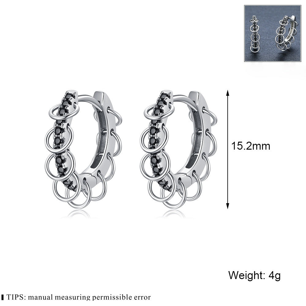ZirconCopper Ear Buckle