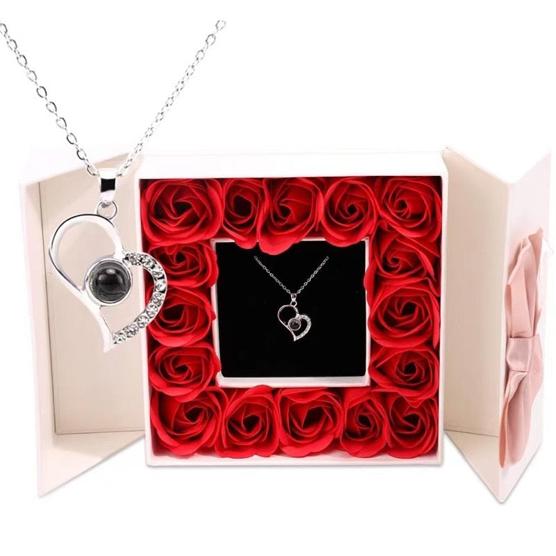 Eternal Love Projection Necklace