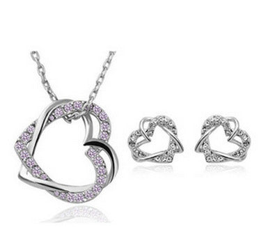 DoubleDiamond Heart Set