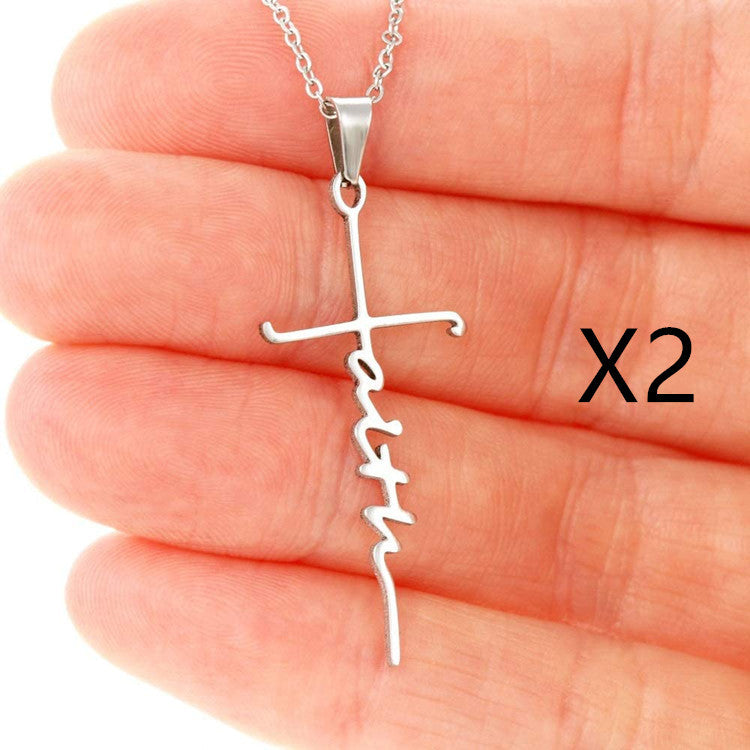 Eternal Faith Stainless Steel Necklace