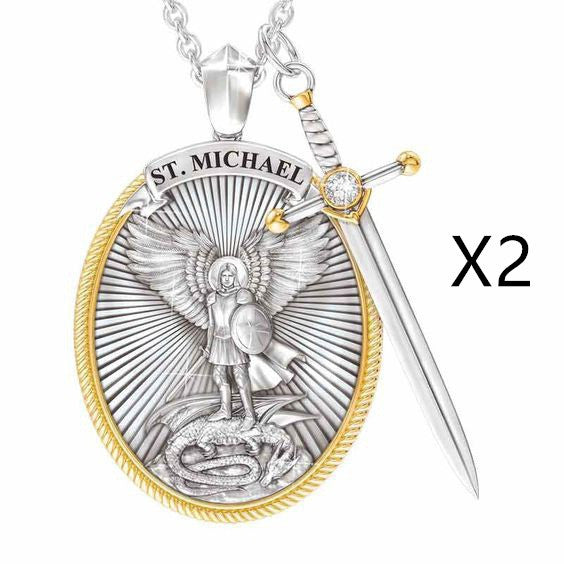 Protection Shield Mythology Faith Necklace