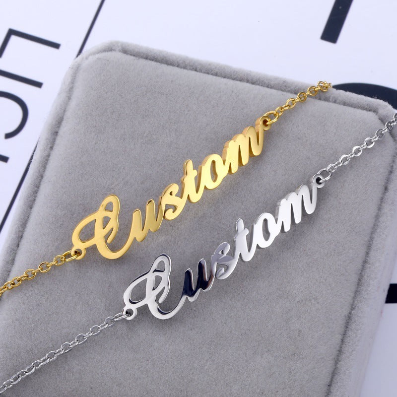 Personalized DIY Name Bracelet