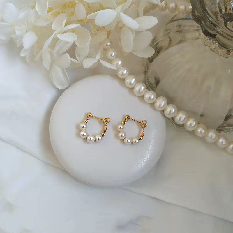 SilverPearl Ear Clip (Earrings)
