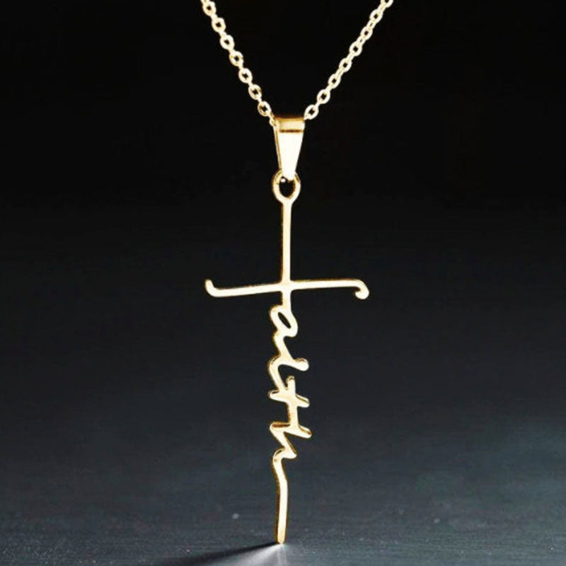 Eternal Faith Stainless Steel Necklace