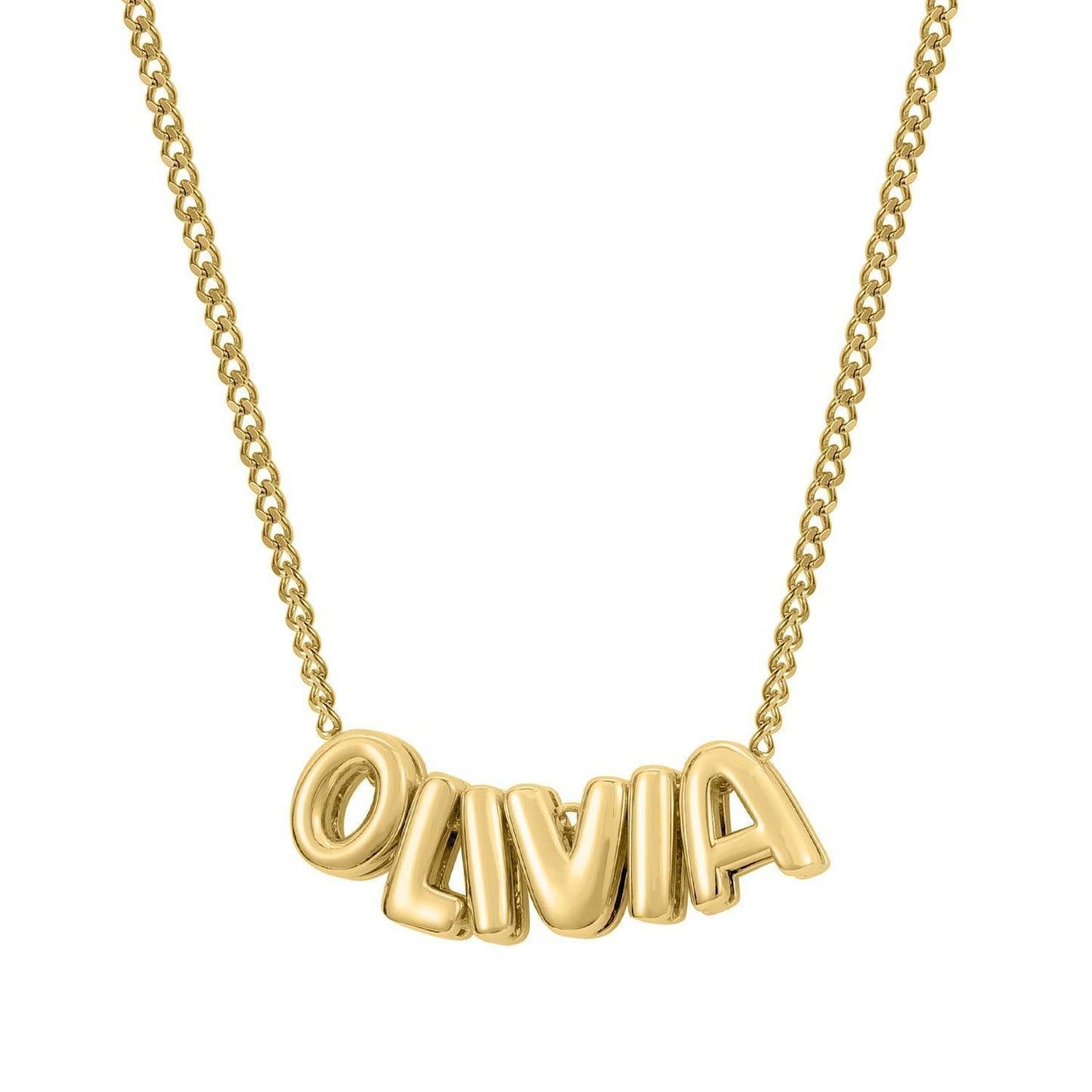 DIY Personalized English Letter Necklace