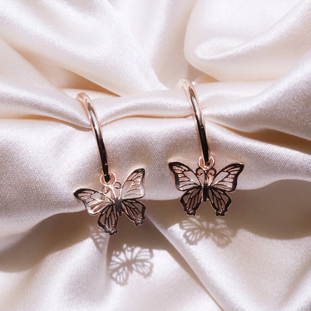 Exquisite Butterfly Stud Earring