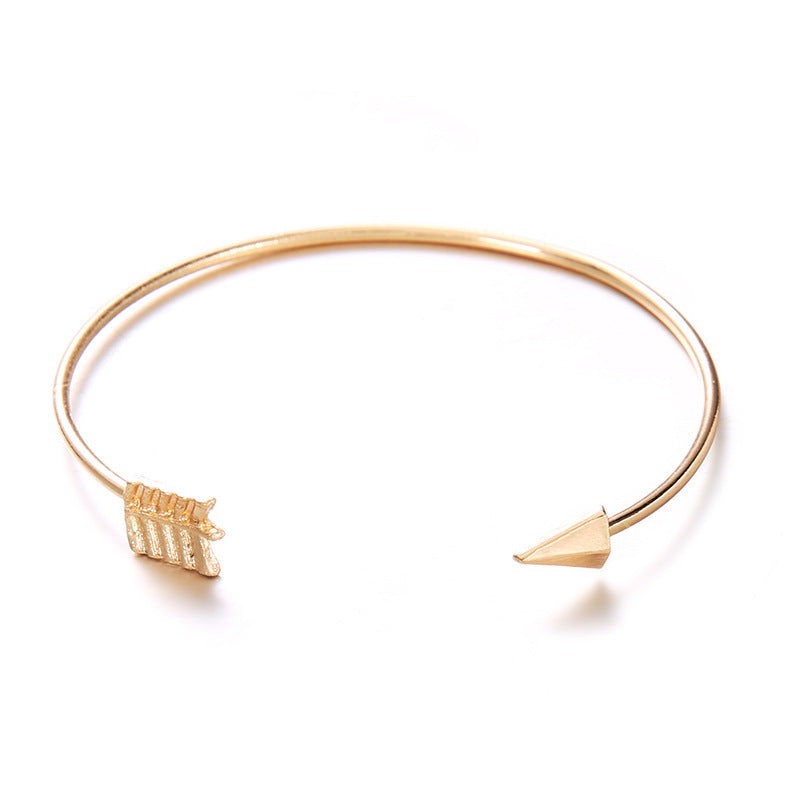 Timeless Arrow Knot Cuff Bracelet