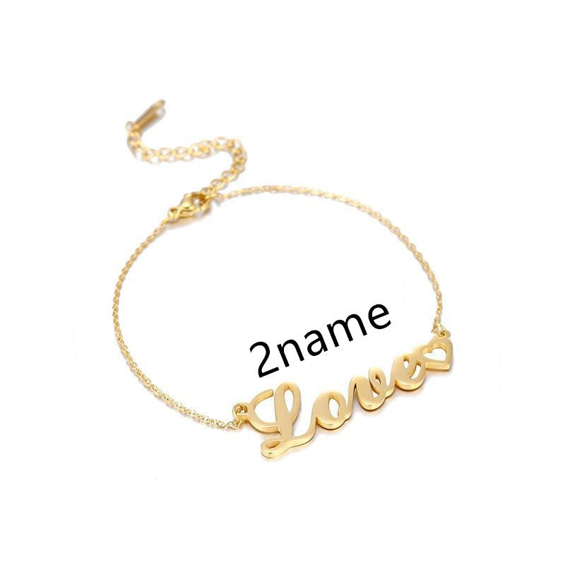 Personalized DIY Name Bracelet