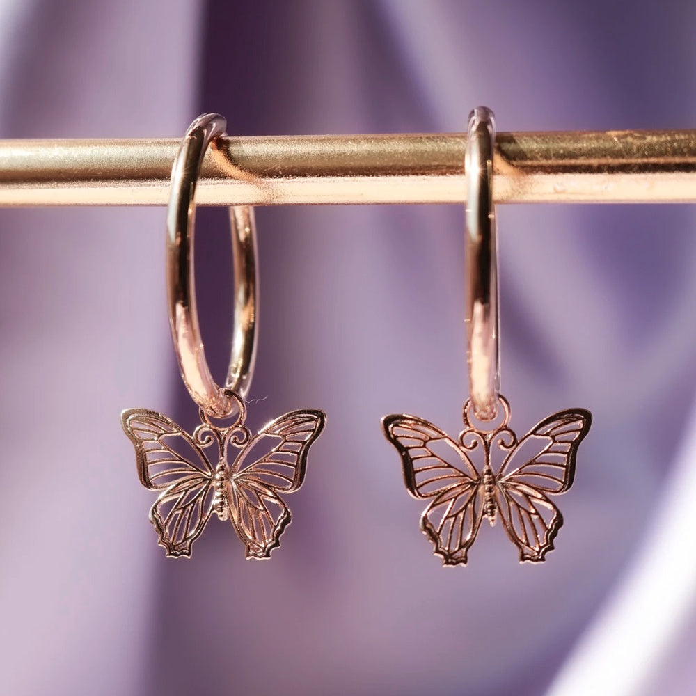 Exquisite Butterfly Stud Earring