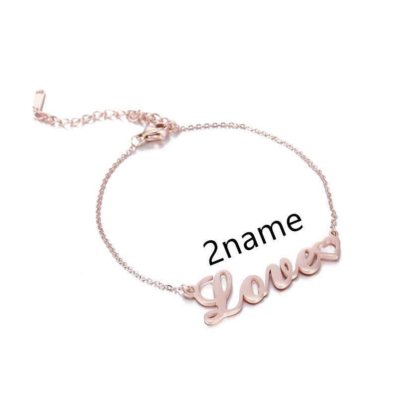 Personalized DIY Name Bracelet