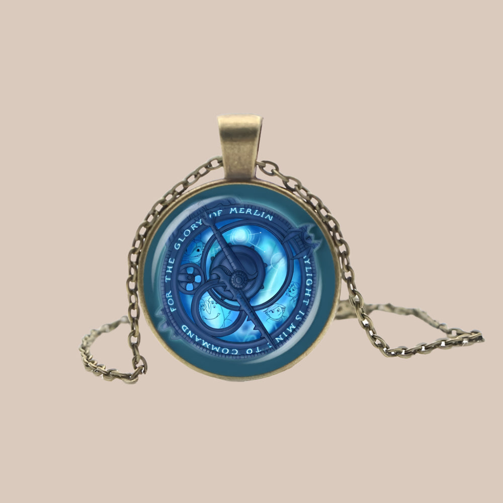 Enchanted Potion Witchcraft Pendant Necklace