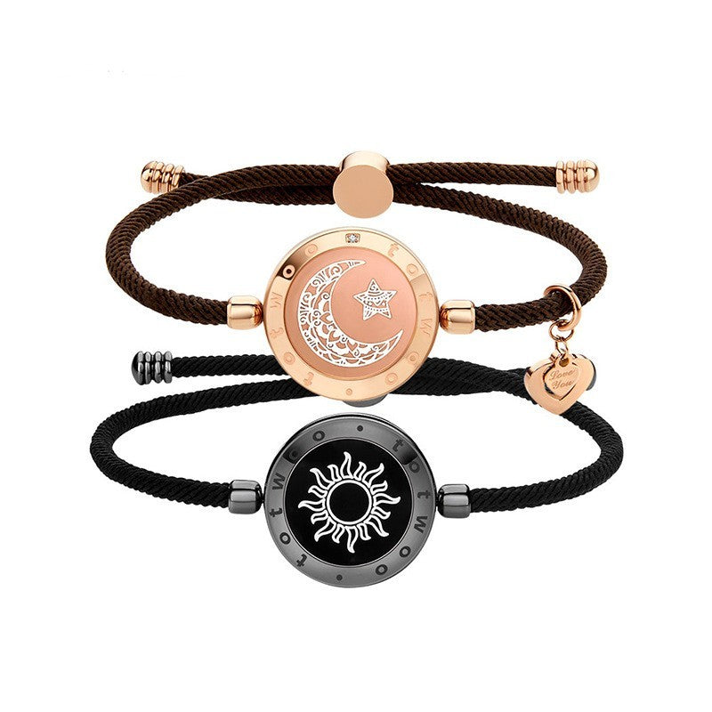 Sun & Moon Smart Sensing Couple Bracelet