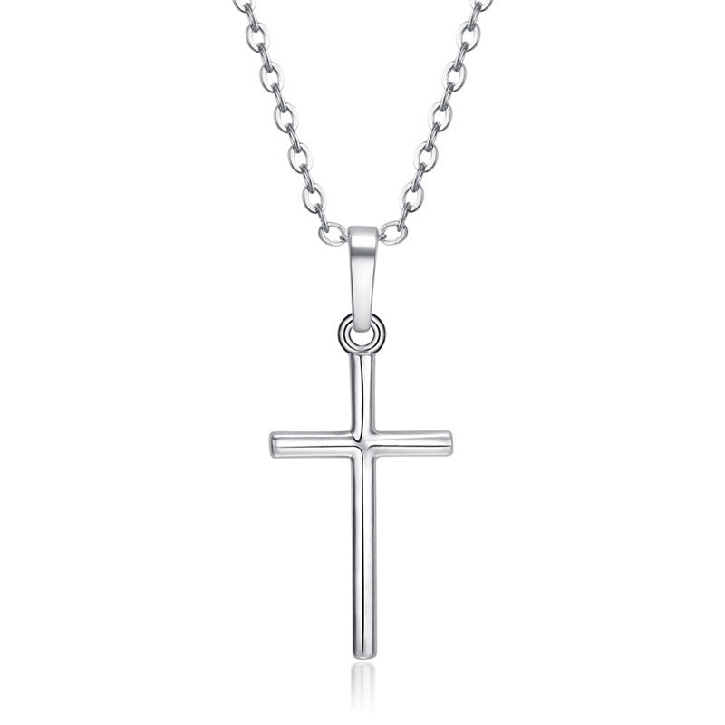 Retro Cross Pendant Necklace