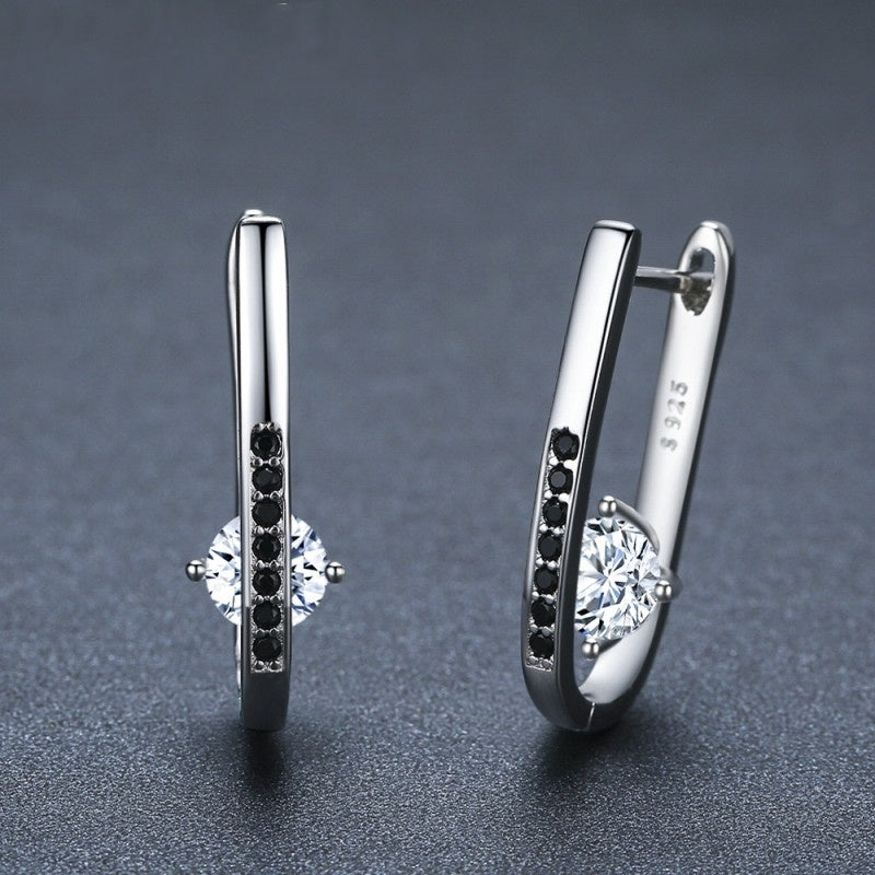 Graceful U-shaped Earrings