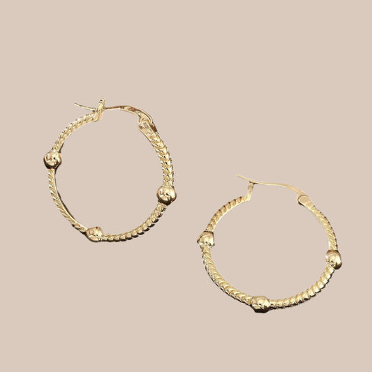 GeometricRound Big Earrings