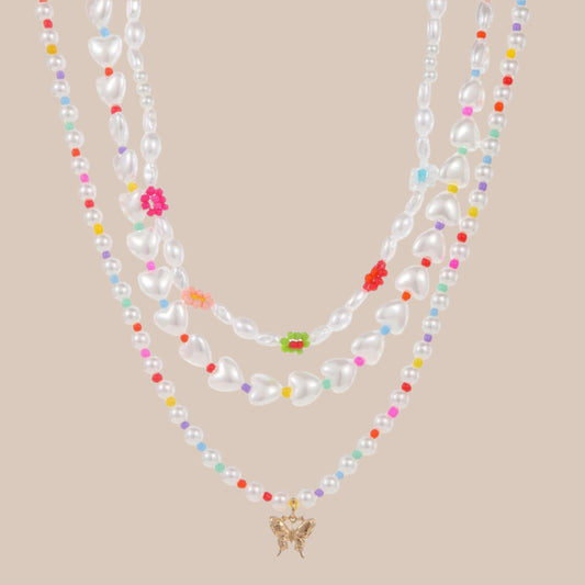 LustraPearl Multi-Row Necklace