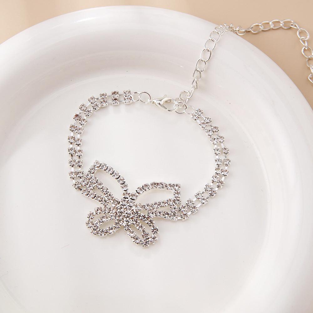 DiamondButterfly Anklet