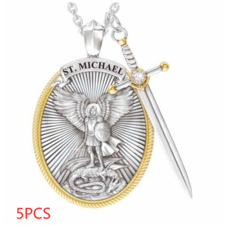 Protection Shield Mythology Faith Necklace